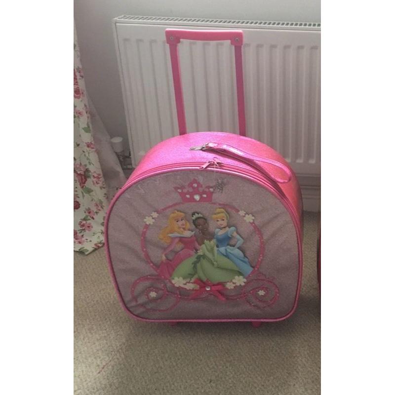 Disney store princess suitcase