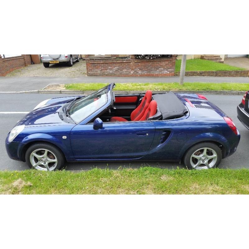 Toyota MR2 Roadster Convertible Blue mk3 1.8 VVTI