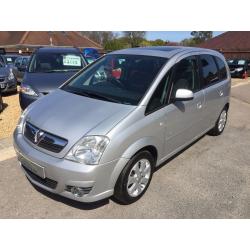 2006/56 VAUXHALL MERIVA 1.6i 16v DESIGN 5 DOOR (A/C) LOW MILEAGE,GOOD CONDITION,LOOKS & DRIVES WELL