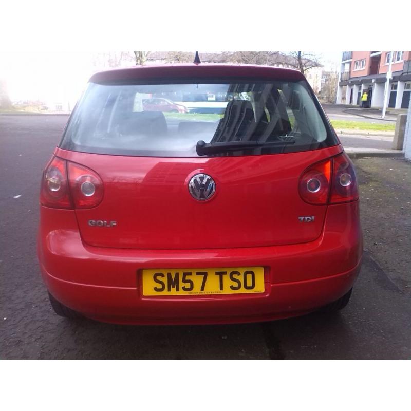 volkswagen golf match tdi turbo diesel 2007 57 plate