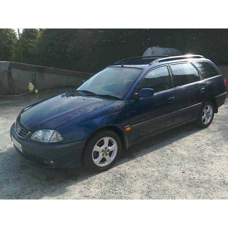 02 Toyota Avensis GLS Estate 5 door