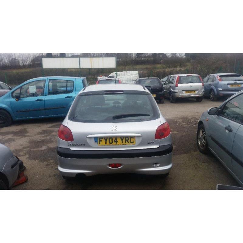 2004 Peugeot 206 1.1 8v S 3dr