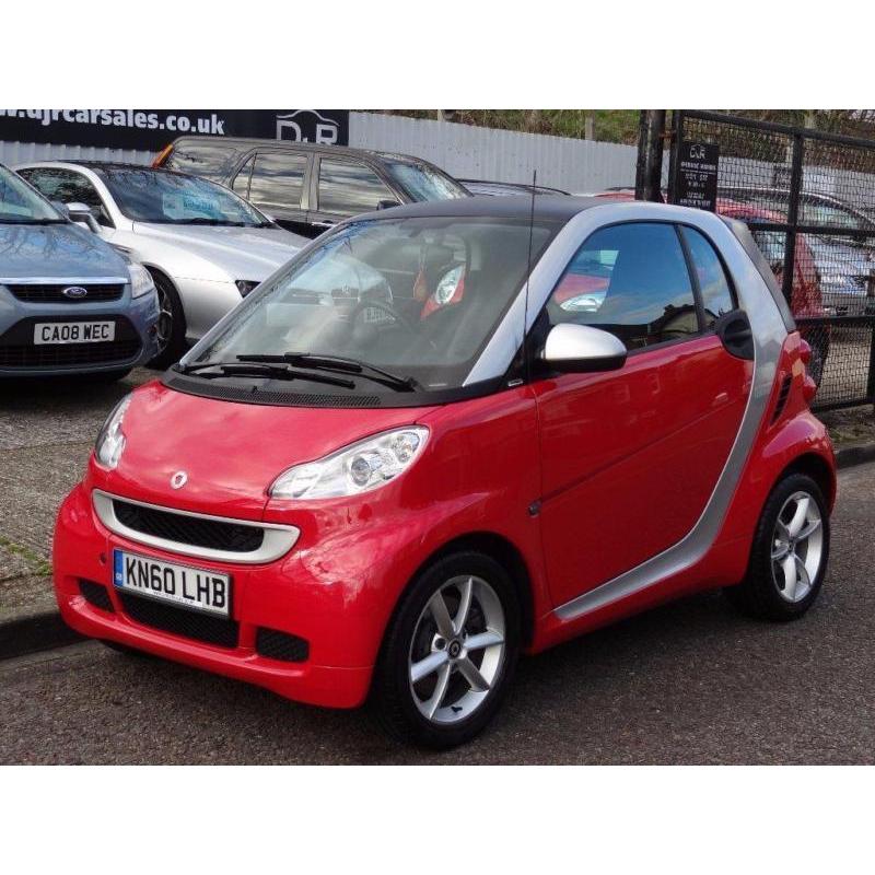 2010 60 SMART FORTWO 1.0 PULSE MHD SOFTOUCH 2D AUTO 71 BHP