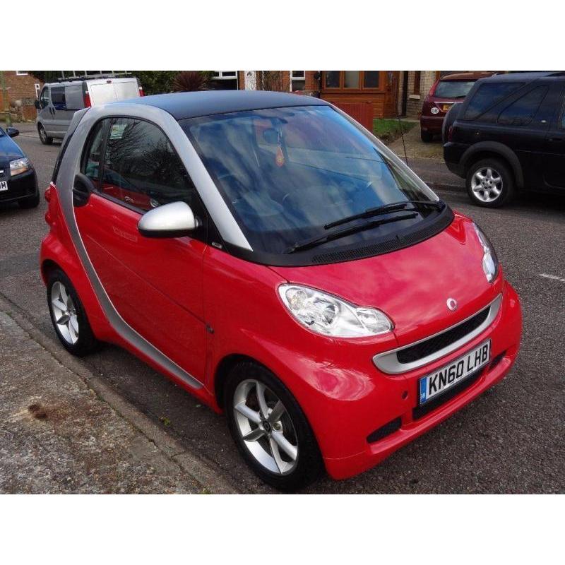 2010 60 SMART FORTWO 1.0 PULSE MHD SOFTOUCH 2D AUTO 71 BHP