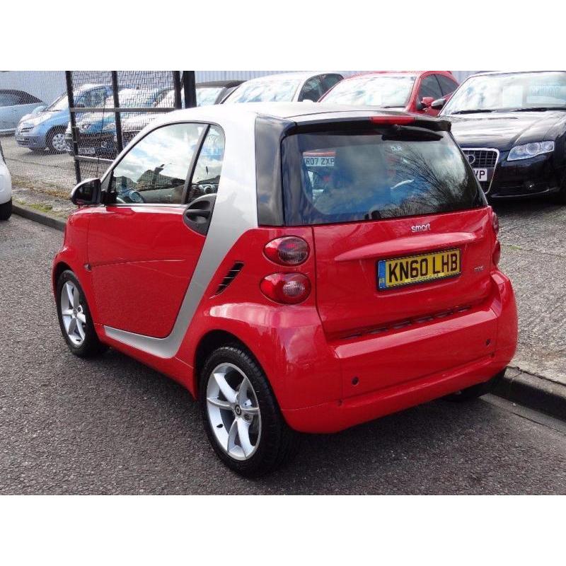 2010 60 SMART FORTWO 1.0 PULSE MHD SOFTOUCH 2D AUTO 71 BHP