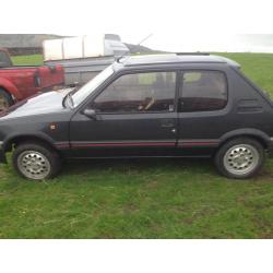 Peugeot 205 GTi 1.9 Japanese Spec Automatic 1992 (K) Graphite Grey Rare Air Con Model