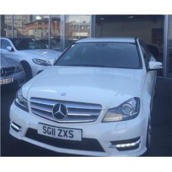 Mercedes C180 2011**10500 mileage**sat nav**start/stop function