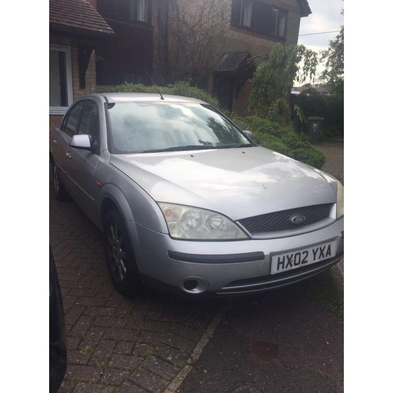 Ford Mondeo low mileage. SORN. Few repairs needed