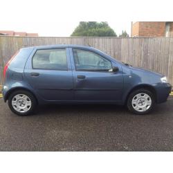 FIAT PUNTO 1.2 LHD LEFT HAND DRIVE UK REGISTERED 2004 54 REG ONLY 71K