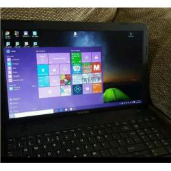 TOSHIBA C850 1G2 LAPTOP ,WINDOWS 10 64 BIT , 15.6 LED, 1.8 GHZ , 320 GB HDD, 4 GB RAM , HDMI,,,,