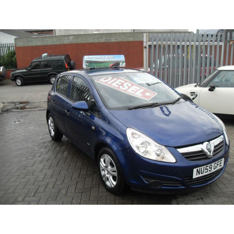 Vauxhall/Opel Corsa 1.3CDTi ( 75ps ) ecoFlex 2009 Active