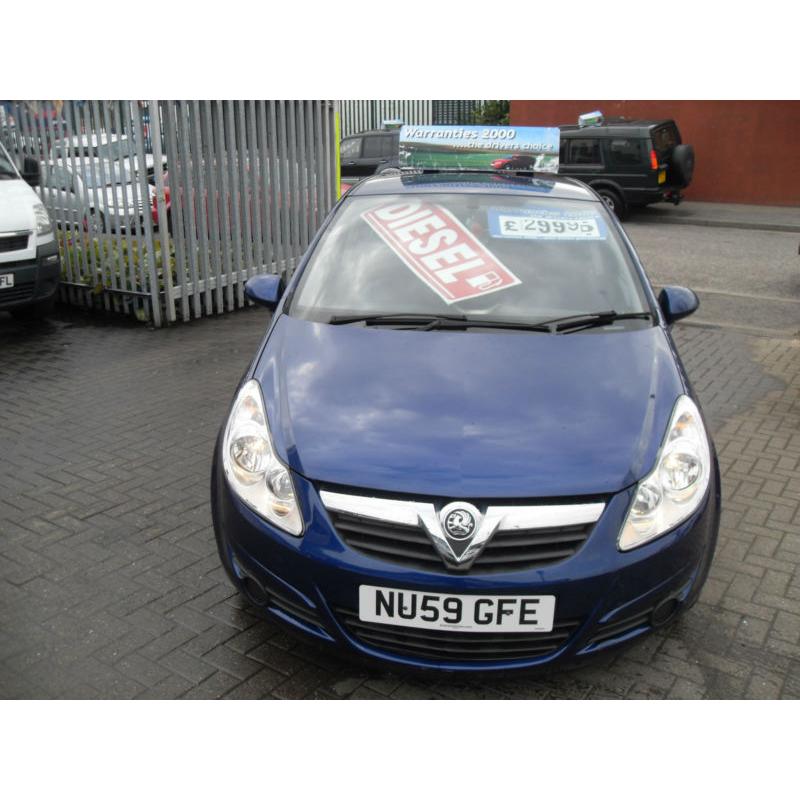 Vauxhall/Opel Corsa 1.3CDTi ( 75ps ) ecoFlex 2009 Active