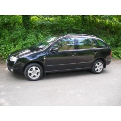 SKODA FABIA ELEGANCE 16V, Black, Auto, Petrol, 2002, 58K