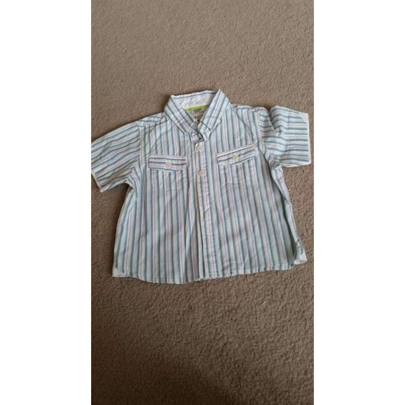 Boys Ted Baker shirt 6 to 9 months