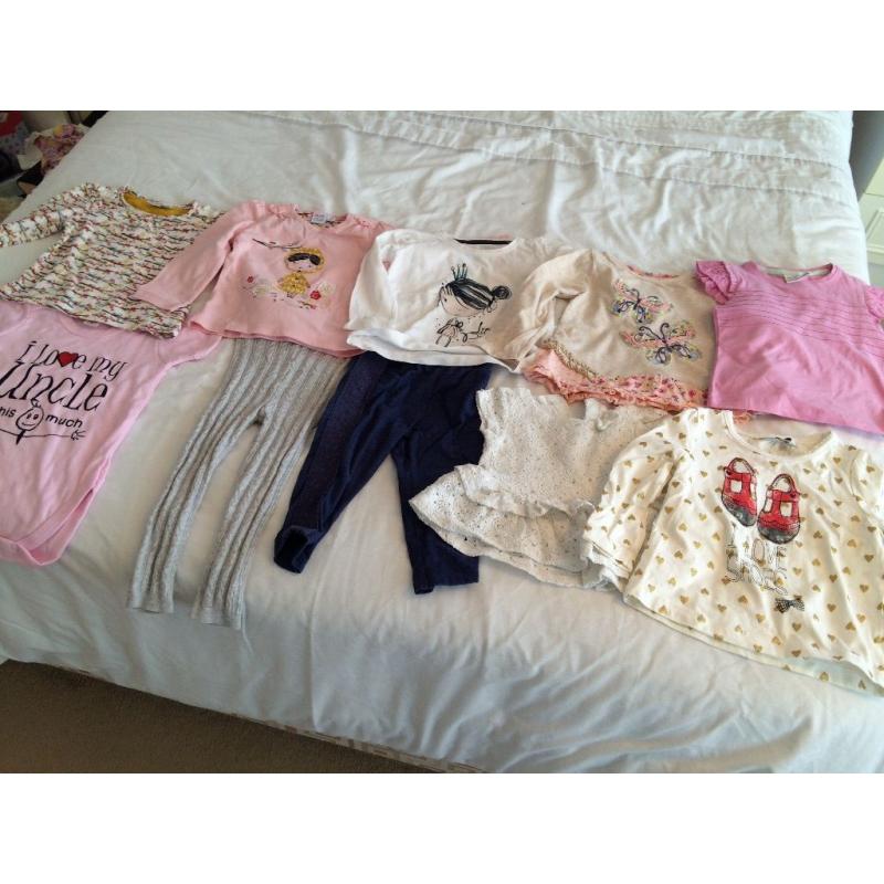 Bundle of 12-18 month baby clothes