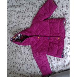 Fuchsia girl jacket (age 2-4)