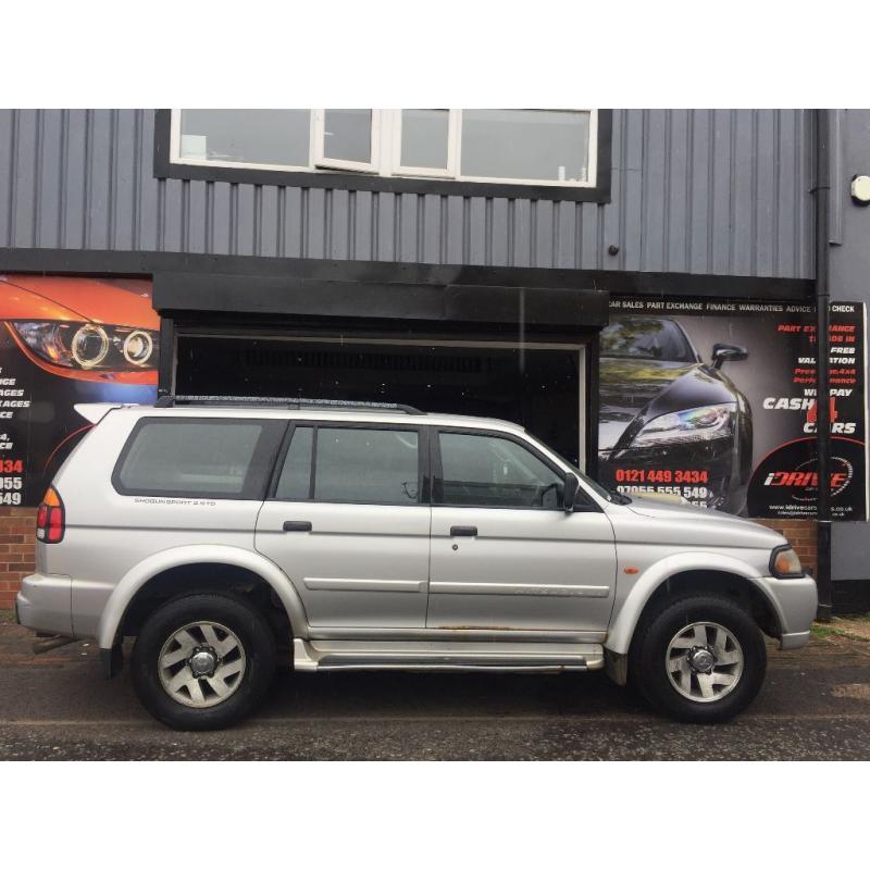 Mitsubishi Shogun Sport 2.5 TD Equippe 5dr 12 MONTHS MOT - FREE SERVICE !!