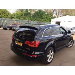 Audi Q7 2007 57 3.0 TDI S Line Tiptronic Quattro 5dr ** 7 SEATER ** DIESEL ** 1 OWNER FROM NEW * MOT