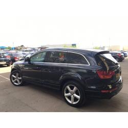 Audi Q7 2007 57 3.0 TDI S Line Tiptronic Quattro 5dr ** 7 SEATER ** DIESEL ** 1 OWNER FROM NEW * MOT