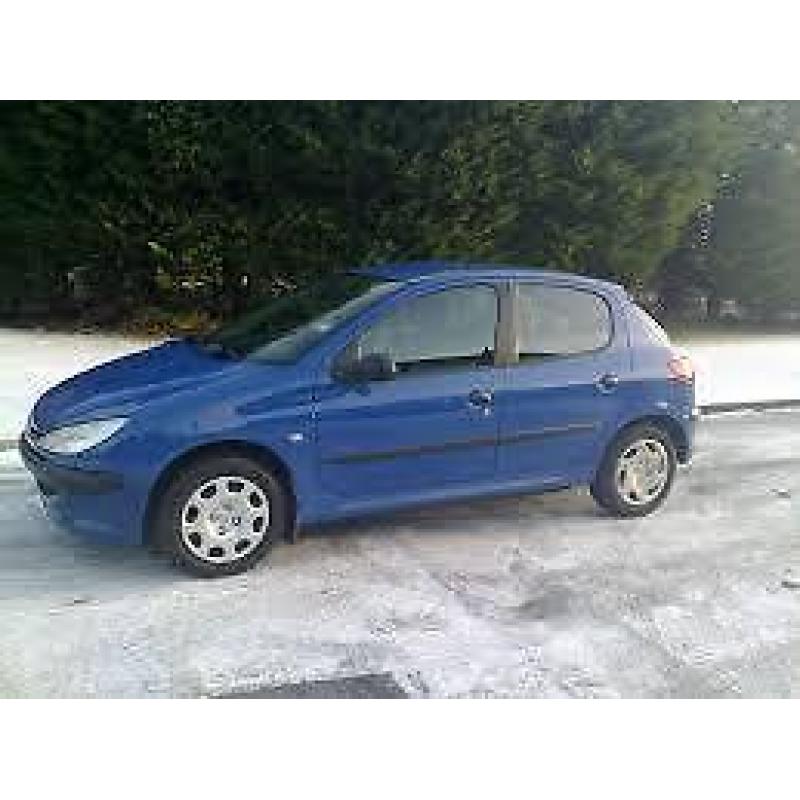 2002 PEUGEOT 206 5 DOOR HATCHBACK, NEW CAMBELT, , 90000 MILES, LONG MOT.