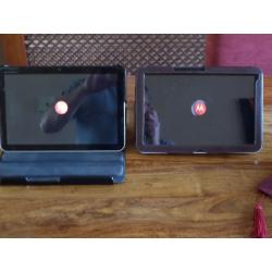 Pair of Motorola Xoom MZ 601 3G Tablets