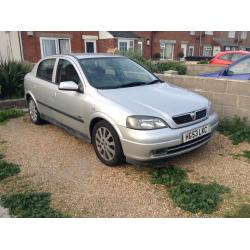 Vauxhall Astra sxi 1.6 mot not Sri gsi