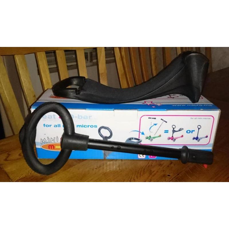 Micro Scooter Seat and O bar kit