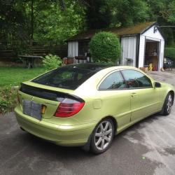 Mercedes coupe c200 kompressor