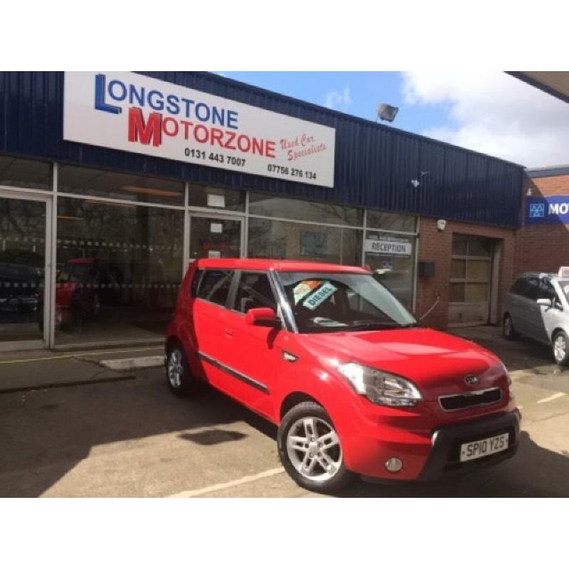 2010 10 KIA SOUL 1.6 2 CRDI 5d 127 BHP MOT APR 2017 **** GUARANTEED FINANCE ****