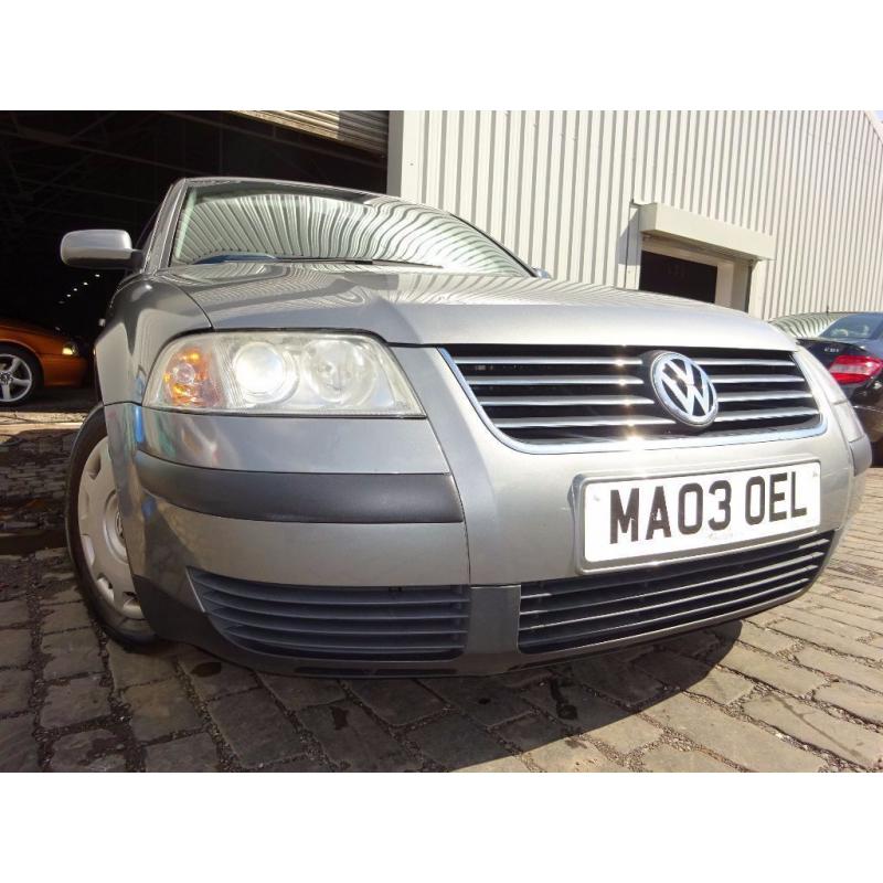 03 VOLKSWAGEN PASSAT 2.0,MOT MARCH 017,PART SERVICE HISTORY,3 OWNERS FROM NEW,GREAT WORK HORSE CAR