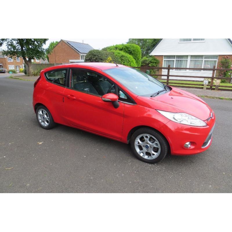 Ford Fiesta 1.25 Zetec 3 door (petrol)