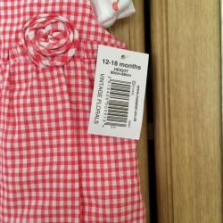 New with tags gingham outfit