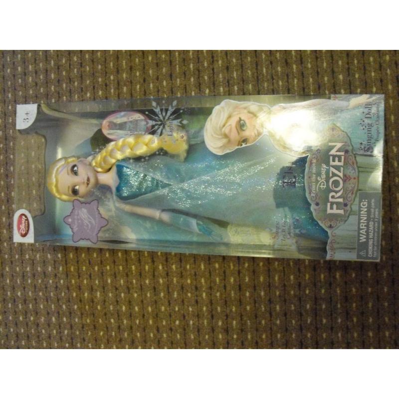 Elsa singing doll