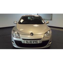 2010 10 RENAULT MEGANE 1.6 EXPRESSION VVT 5D*PART EX WELCOME*2 YEARS WARRANTY*FINANCE AVAILAB