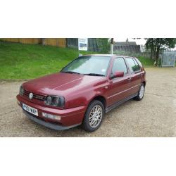 Volkswagen Golf 2.8 VR6 (1996/P Reg) - Burgundy - Morette Lights - Needs TLC -