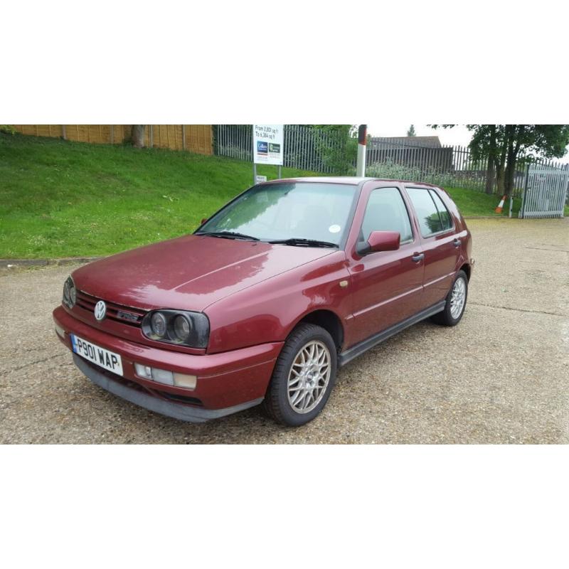 Volkswagen Golf 2.8 VR6 (1996/P Reg) - Burgundy - Morette Lights - Needs TLC -