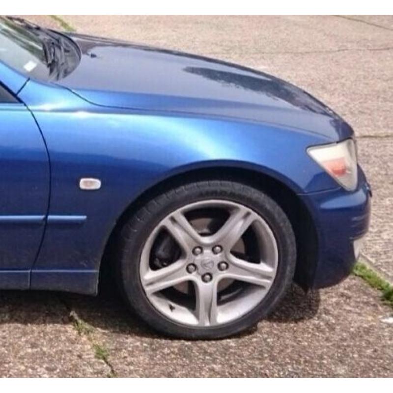 Lexus is200 blue wing 8n8 passenger driver side mint condition 98-05 breaking is300 sportcross post