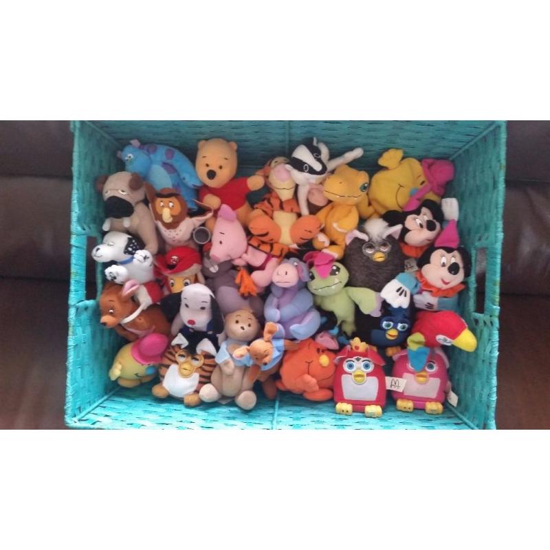 McDonald Collection of soft toys approx x 28