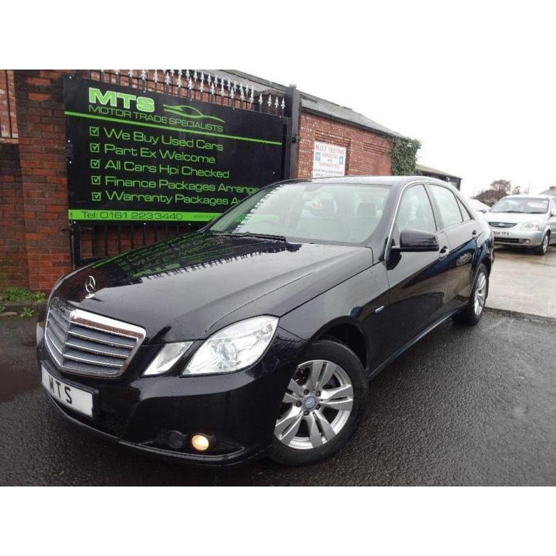 2009 Mercedes-Benz E Class 2.1 E220 CDI BlueEFFICIENCY SE 4dr