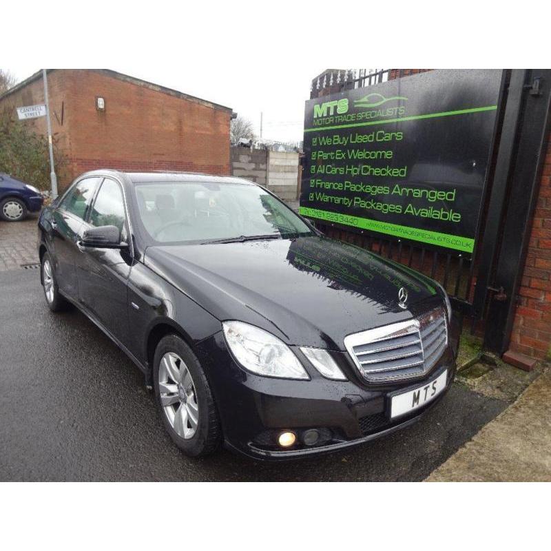 2009 Mercedes-Benz E Class 2.1 E220 CDI BlueEFFICIENCY SE 4dr