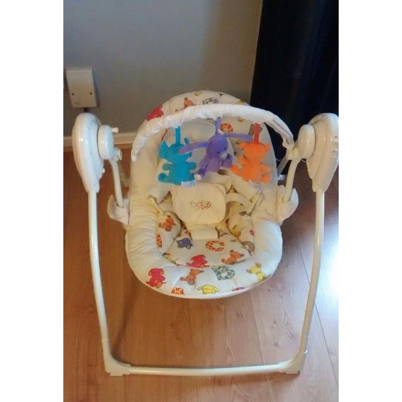 Musical Baby Swing