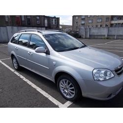 CHEVROLET LACETTI 1.6 SX ESTATE 08 REG MOT SEPTEMBER 2016