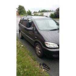 vauxhall zafira 1.8 16v