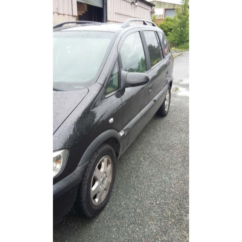 vauxhall zafira 1.8 16v