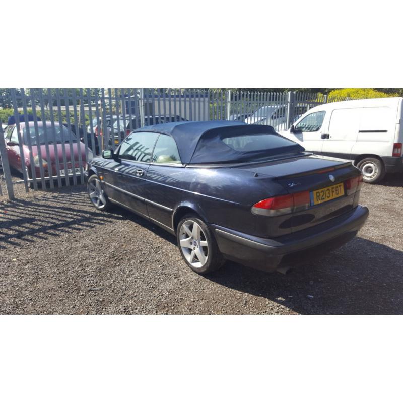 SAAB TURBO CONVERTIBLE. MARCH 2017 MOT. CHEAP!