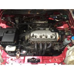 honda civic ek3 d15z6 1.5 engine conversion ej9 obd2a pre facelift 96-00 vtec swap