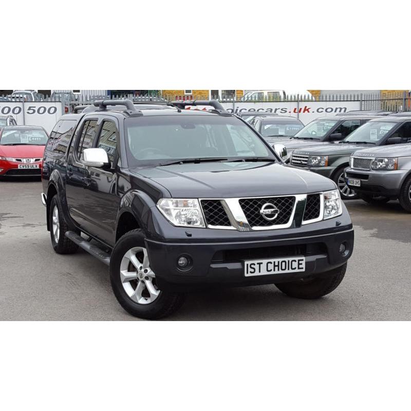 2008 NISSAN NAVARA OUTLAW DCI 4X4 SWB SHR D /C WITH CREW CAB AND JUST 36000