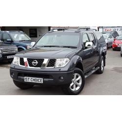 2008 NISSAN NAVARA OUTLAW DCI 4X4 SWB SHR D /C WITH CREW CAB AND JUST 36000