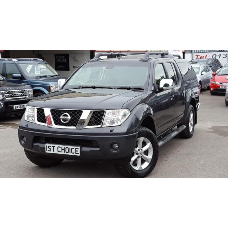 2008 NISSAN NAVARA OUTLAW DCI 4X4 SWB SHR D /C WITH CREW CAB AND JUST 36000