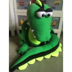 Large crocodile plush